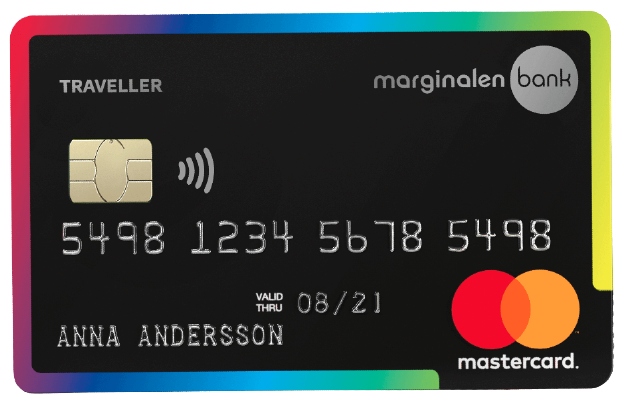 marginalen traveller kreditkort
